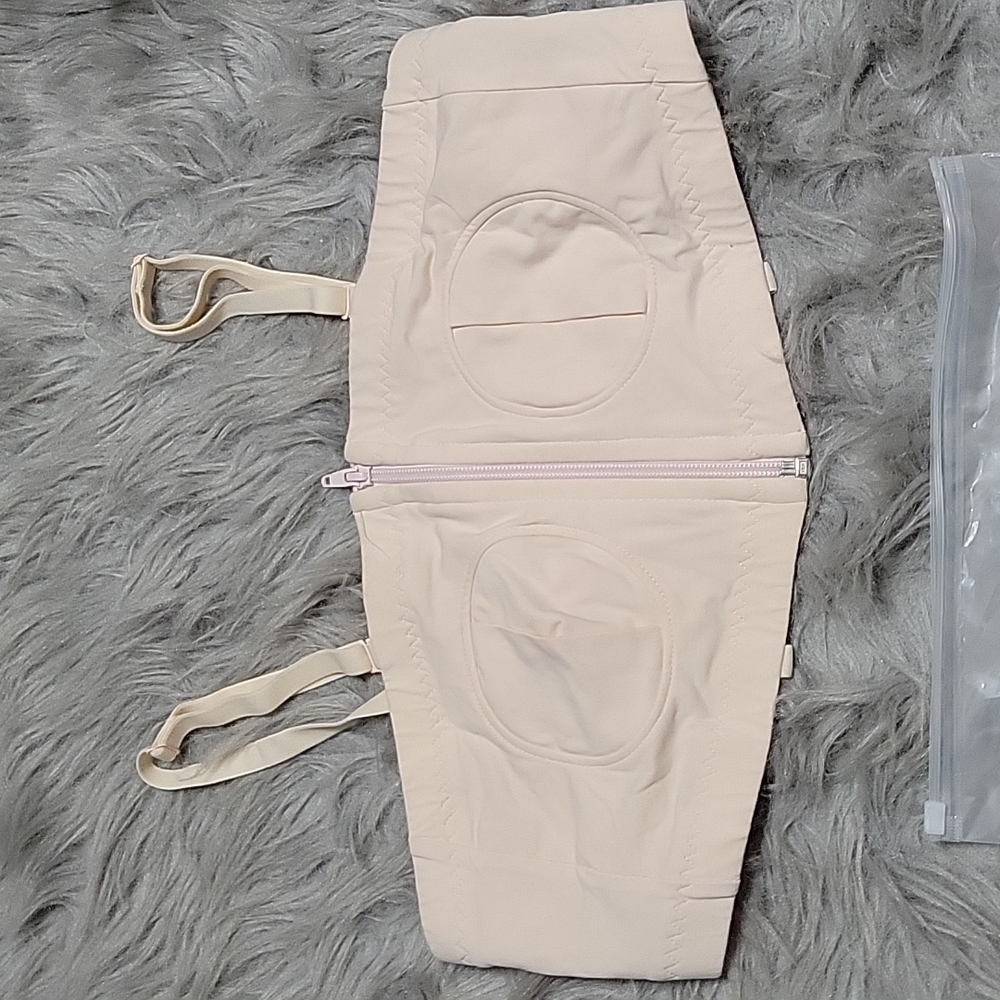 Hands free pump bra